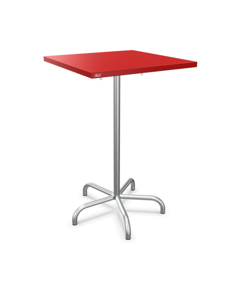 Schaffner Säntis Table haute rabattable 70x70cm h:110cm