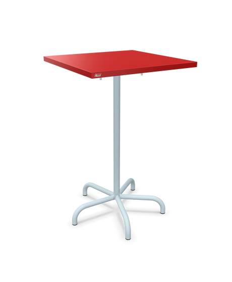 Schaffner Säntis Table haute rabattable 70x70cm h:110cm