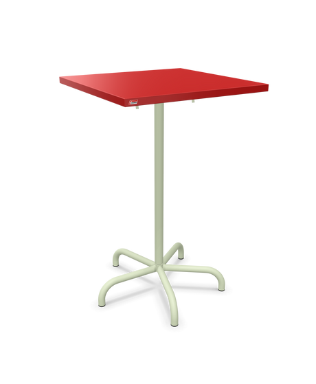 Schaffner Säntis Table haute rabattable 70x70cm h:110cm