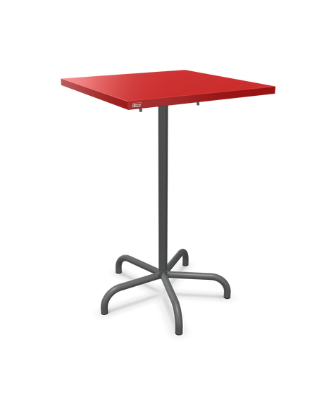 Schaffner Säntis Table haute rabattable 70x70cm h:110cm