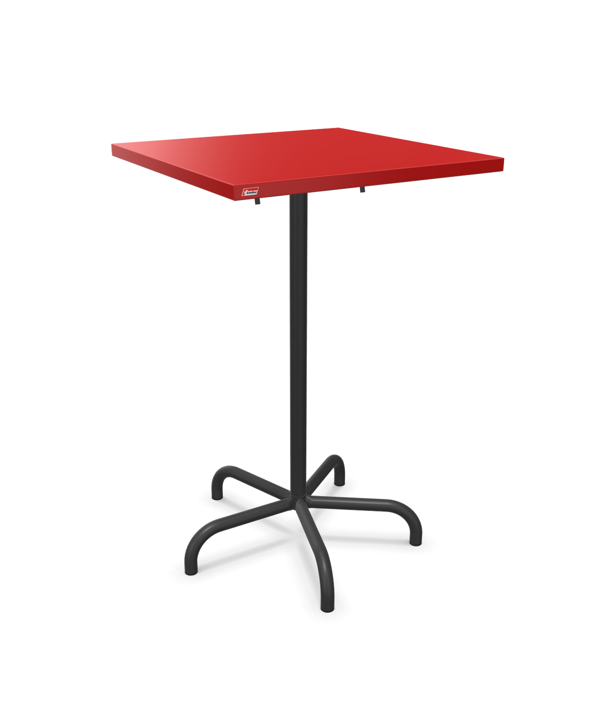 Schaffner Säntis Folding high table 70x70cm h:110cm