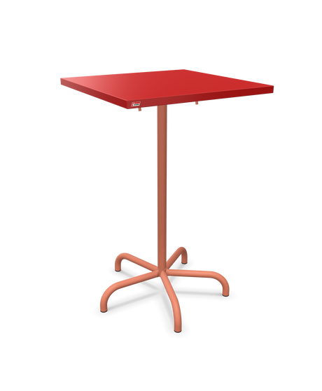 Schaffner Säntis Table haute rabattable 70x70cm h:110cm