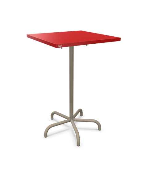 Schaffner Säntis Table haute rabattable 70x70cm h:110cm