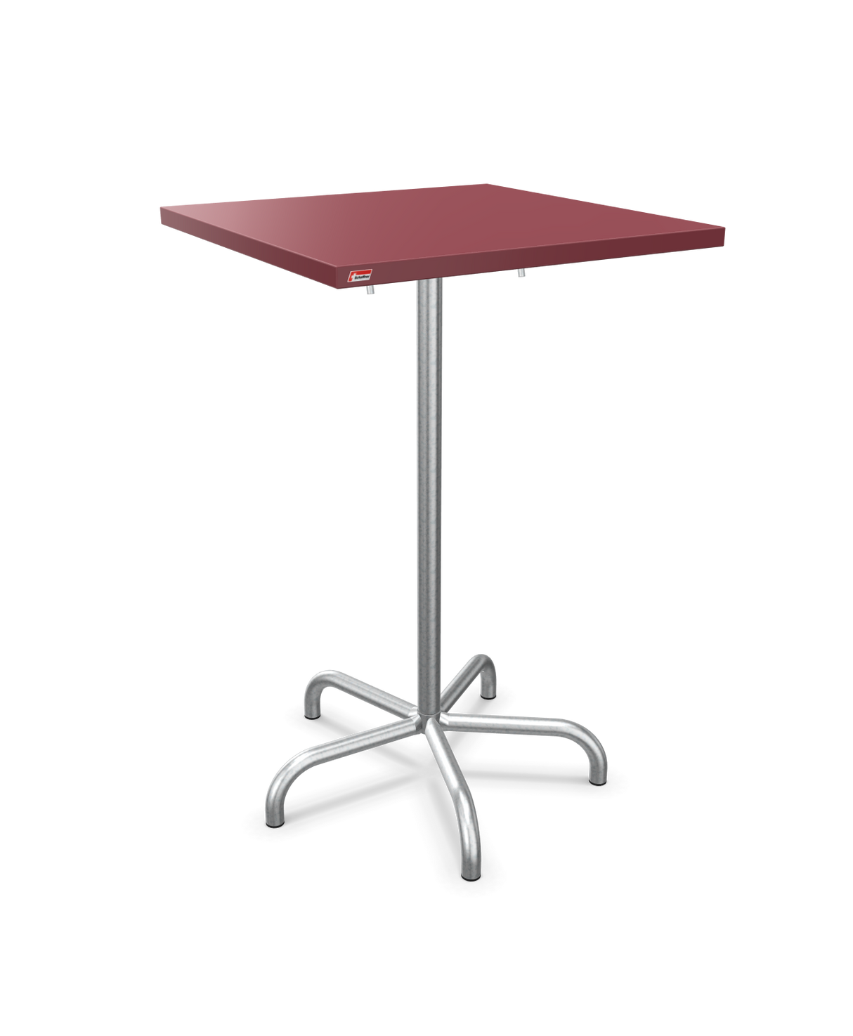 Schaffner Säntis Folding high table 70x70cm h:110cm