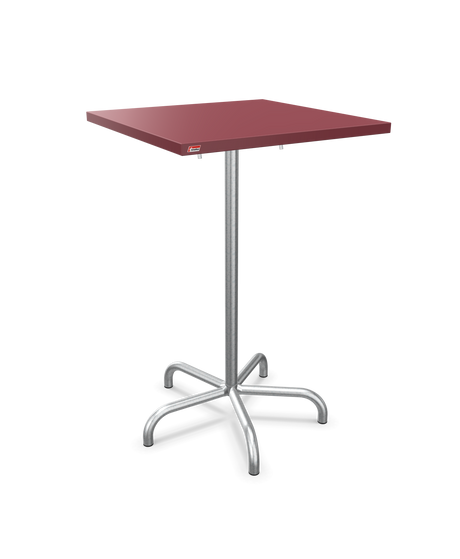 Schaffner Säntis Table haute rabattable 70x70cm h:110cm
