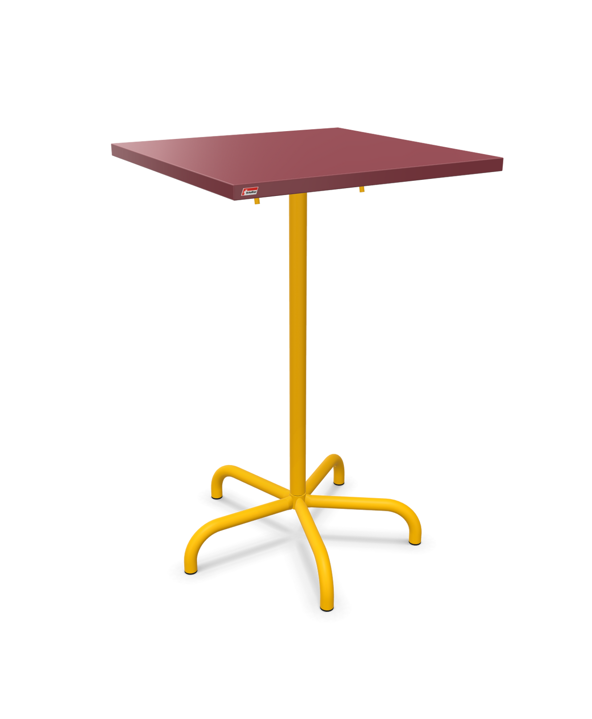 Schaffner Säntis Folding high table 70x70cm h:110cm