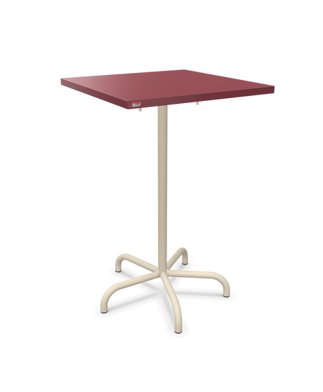 Schaffner Säntis Table haute rabattable 70x70cm h:110cm