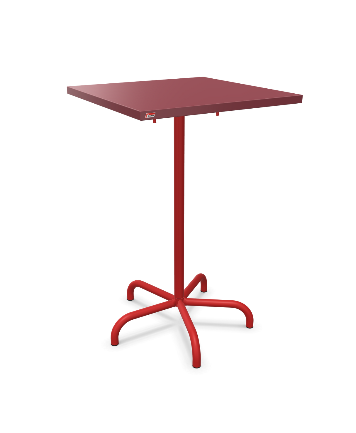 Schaffner Säntis Folding high table 70x70cm h:110cm