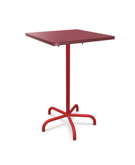 Schaffner Säntis Table haute rabattable 70x70cm h:110cm
