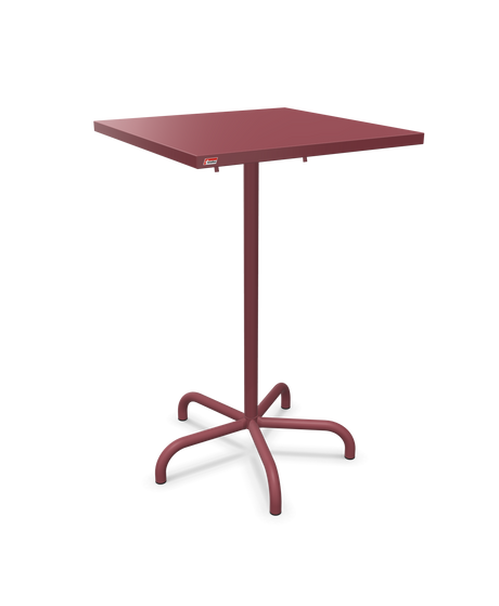 Schaffner Säntis Table haute rabattable 70x70cm h:110cm