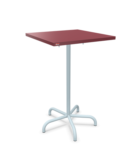 Schaffner Säntis Table haute rabattable 70x70cm h:110cm