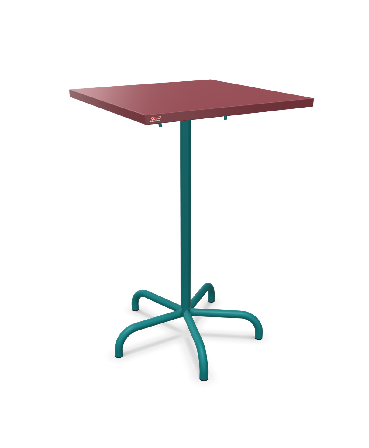 Schaffner Säntis Folding high table 70x70cm h:110cm