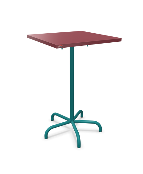 Schaffner Säntis Table haute rabattable 70x70cm h:110cm