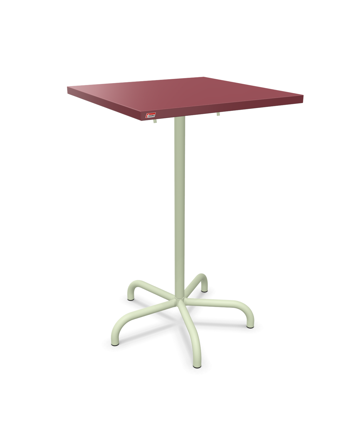 Schaffner Säntis Folding high table 70x70cm h:110cm