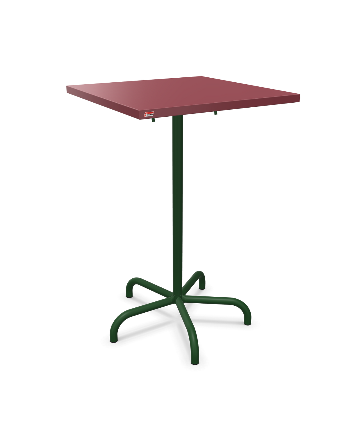 Schaffner Säntis Folding high table 70x70cm h:110cm