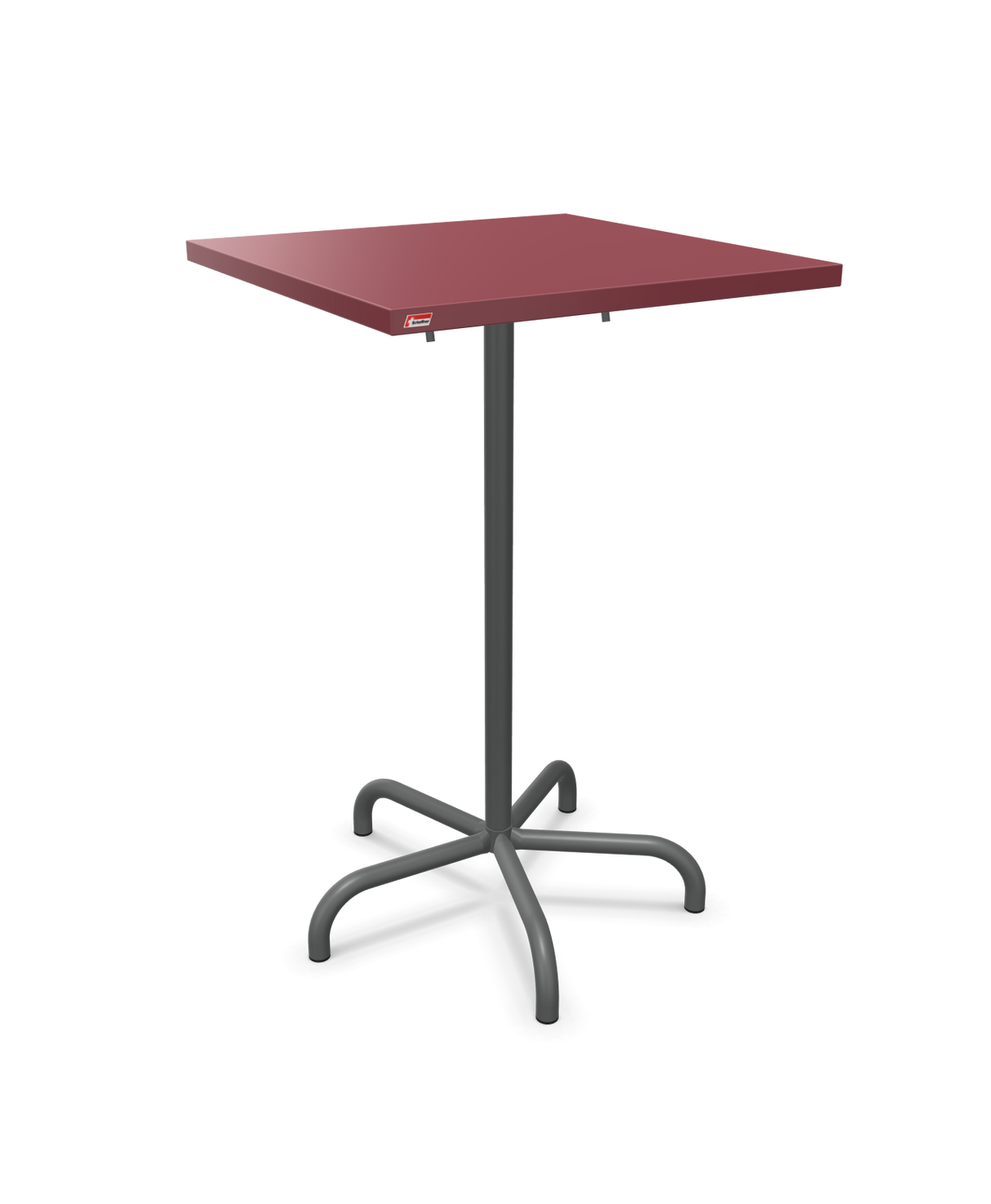Schaffner Säntis Folding high table 70x70cm h:110cm