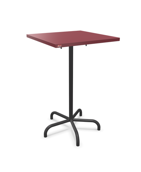Schaffner Säntis Table haute rabattable 70x70cm h:110cm