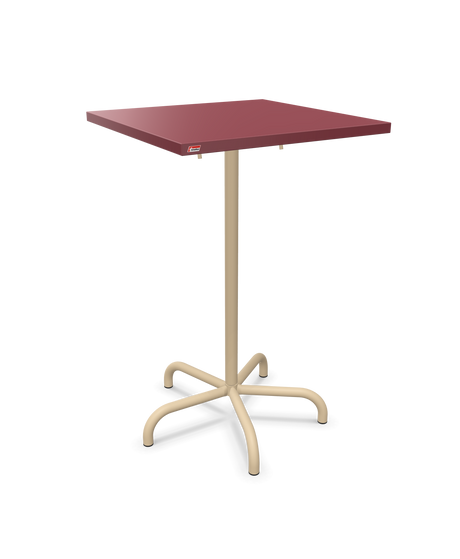 Schaffner Säntis Table haute rabattable 70x70cm h:110cm
