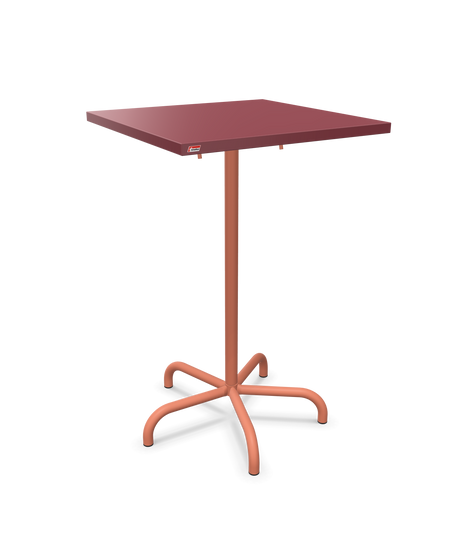 Schaffner Säntis Table haute rabattable 70x70cm h:110cm