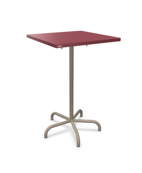 Schaffner Säntis Table haute rabattable 70x70cm h:110cm