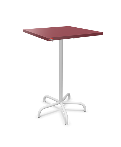 Schaffner Säntis Table haute rabattable 70x70cm h:110cm