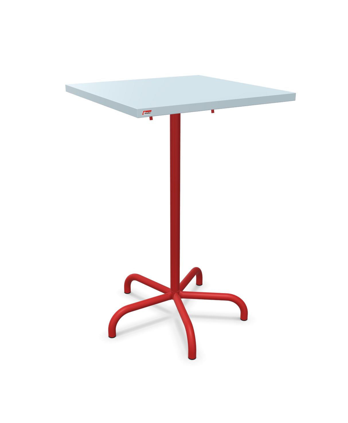 Schaffner Säntis Folding high table 70x70cm h:110cm