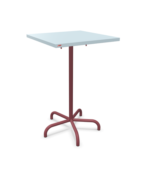 Schaffner Säntis Table haute rabattable 70x70cm h:110cm