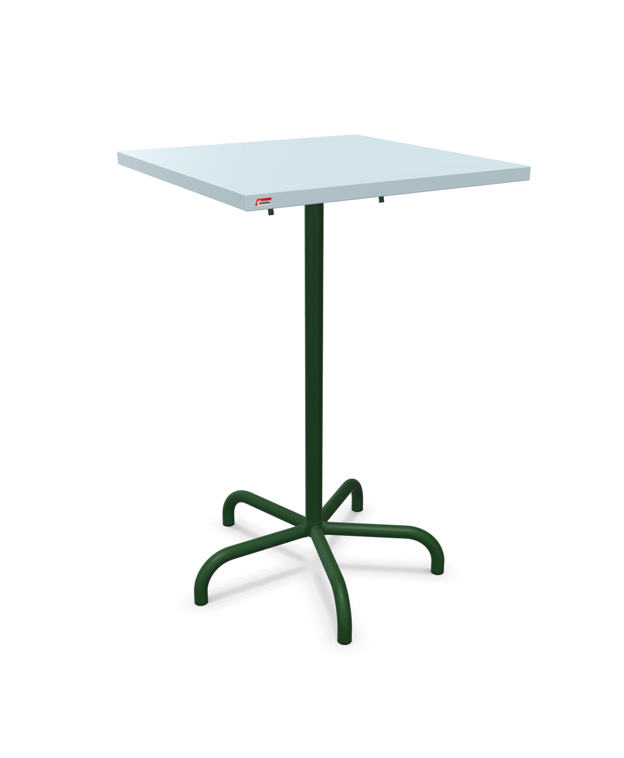 Schaffner Säntis Folding high table 70x70cm h:110cm