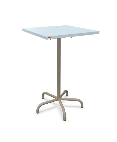 Schaffner Säntis Table haute rabattable 70x70cm h:110cm