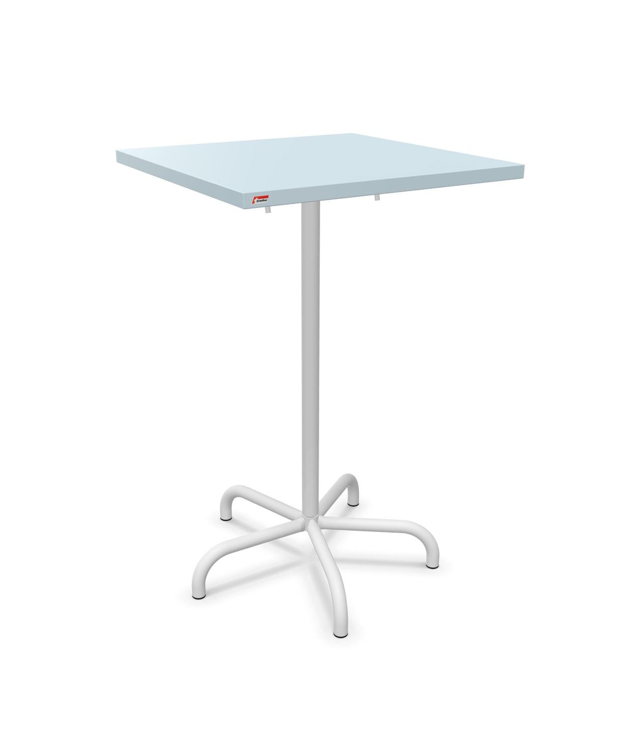 Schaffner Säntis Folding high table 70x70cm h:110cm