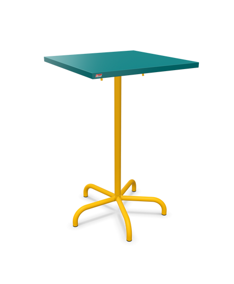 Schaffner Säntis Table haute rabattable 70x70cm h:110cm
