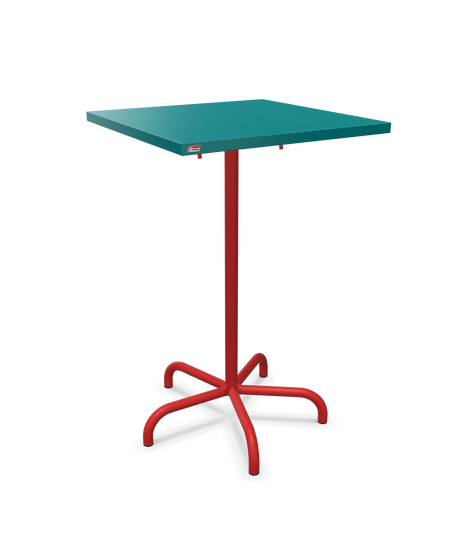 Schaffner Säntis Table haute rabattable 70x70cm h:110cm