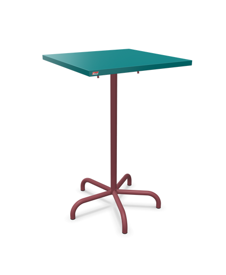Schaffner Säntis Table haute rabattable 70x70cm h:110cm