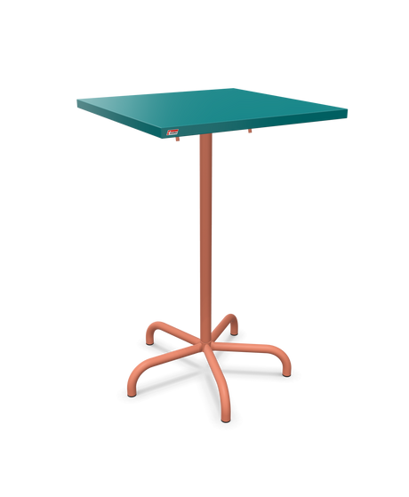 Schaffner Säntis Table haute rabattable 70x70cm h:110cm