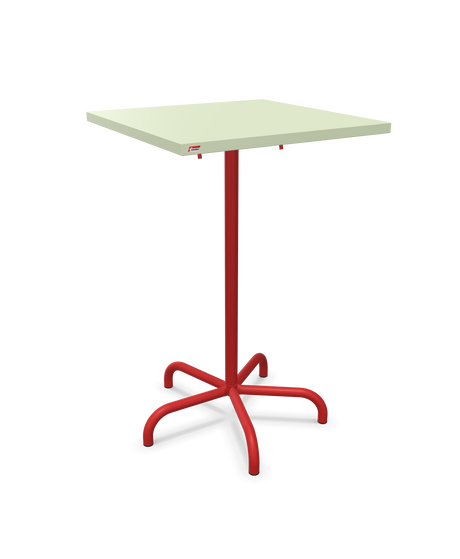 Schaffner Säntis Table haute rabattable 70x70cm h:110cm