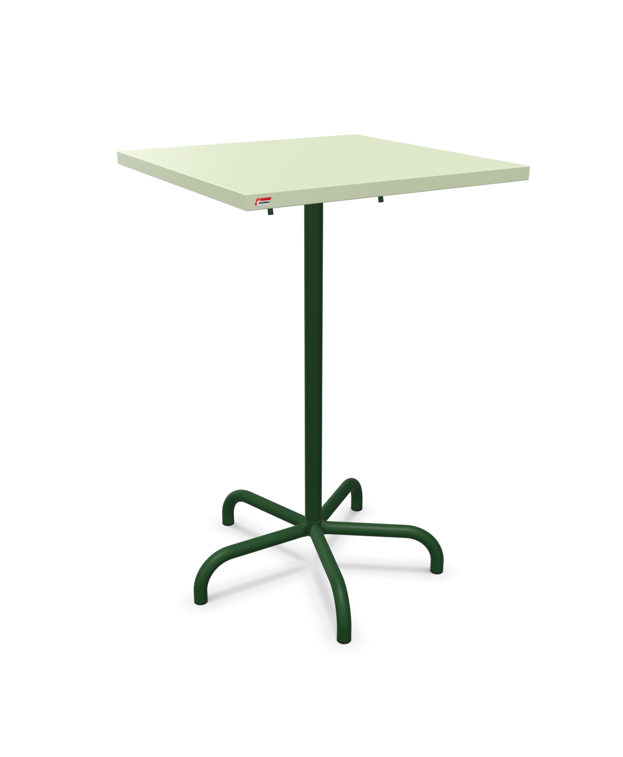 Schaffner Säntis Folding high table 70x70cm h:110cm