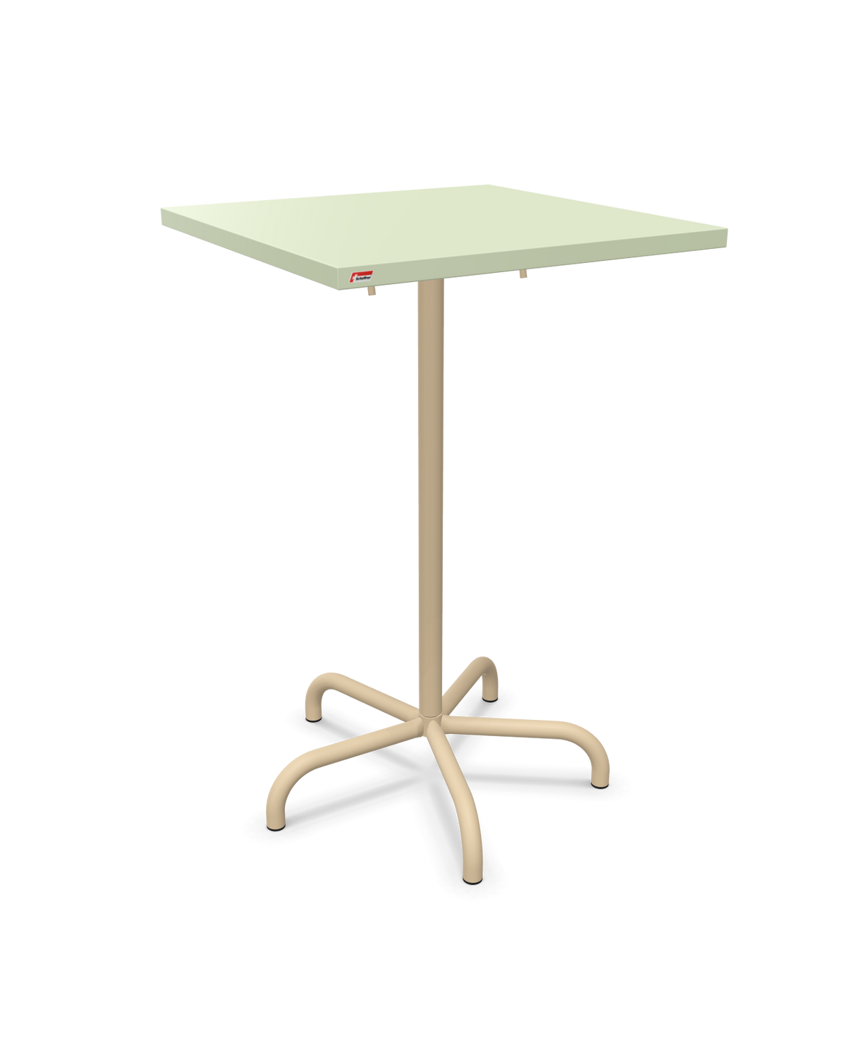 Schaffner Säntis Folding high table 70x70cm h:110cm