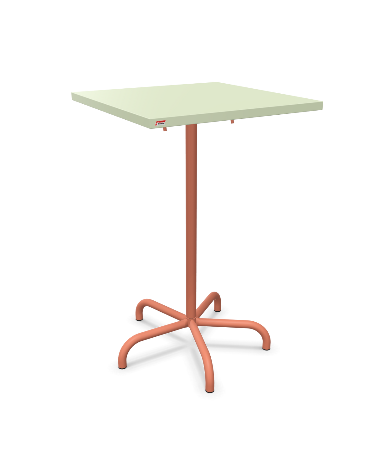 Schaffner Säntis Folding high table 70x70cm h:110cm