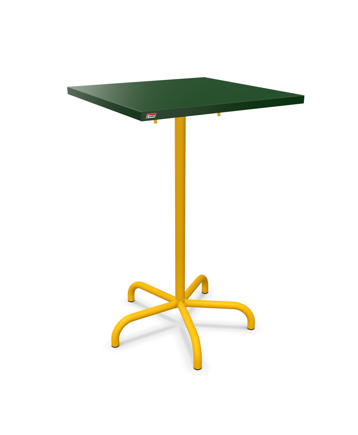 Schaffner Säntis Folding high table 70x70cm h:110cm