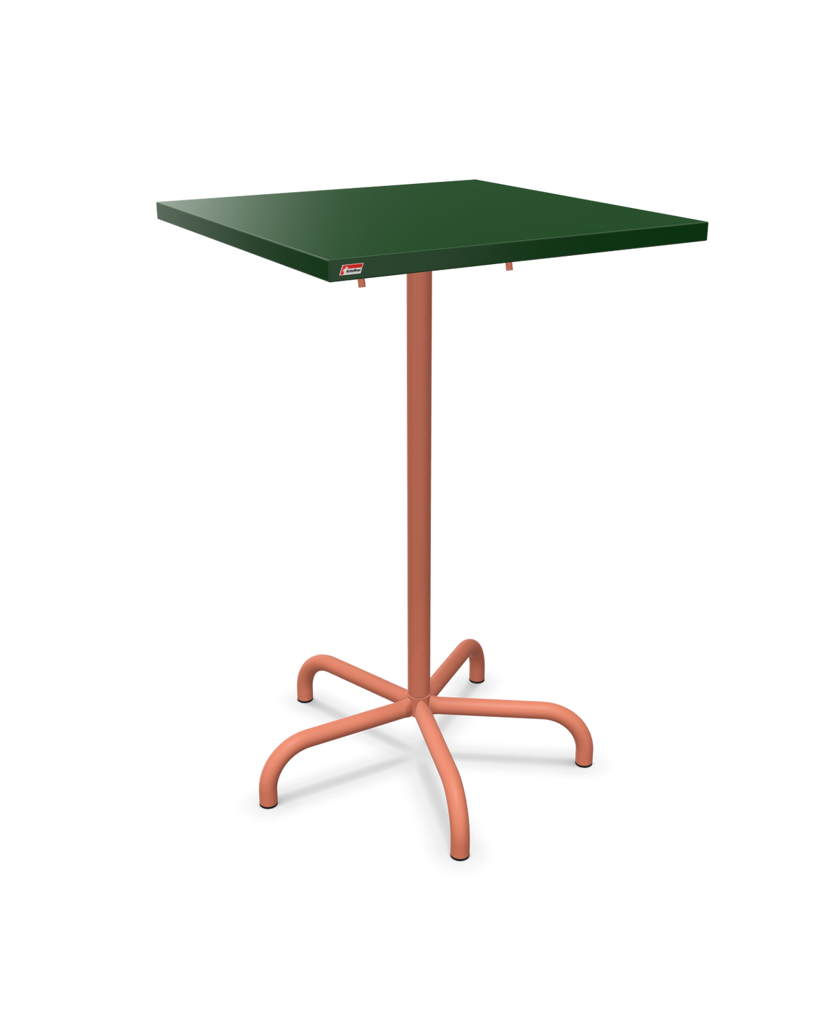 Schaffner Säntis Folding high table 70x70cm h:110cm