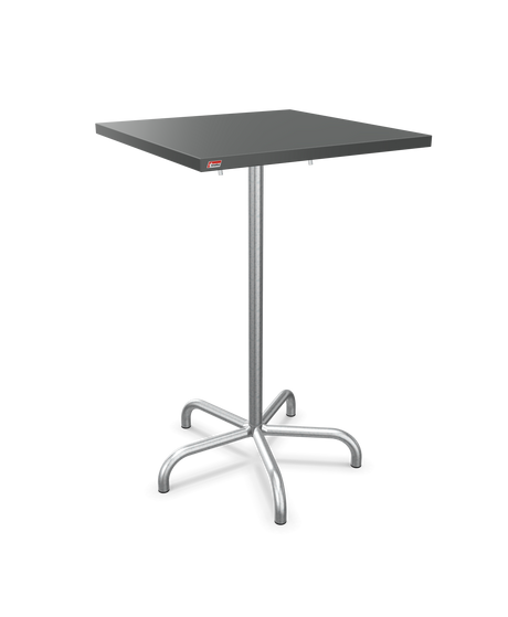 Schaffner Säntis Table haute rabattable 70x70cm h:110cm