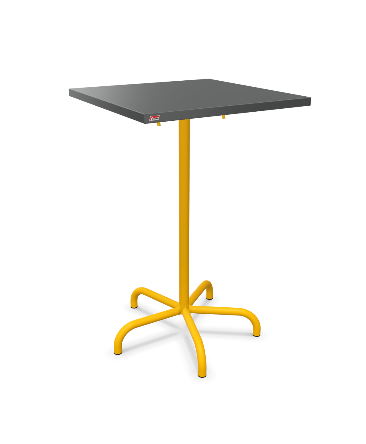 Schaffner Säntis Folding high table 70x70cm h:110cm