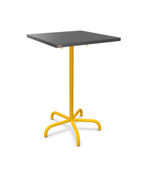 Schaffner Säntis Table haute rabattable 70x70cm h:110cm