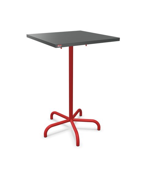 Schaffner Säntis Table haute rabattable 70x70cm h:110cm