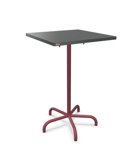 Schaffner Säntis Table haute rabattable 70x70cm h:110cm