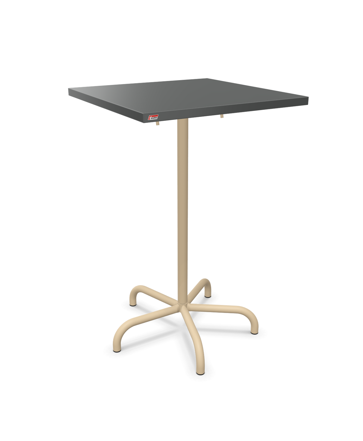 Schaffner Säntis Folding high table 70x70cm h:110cm