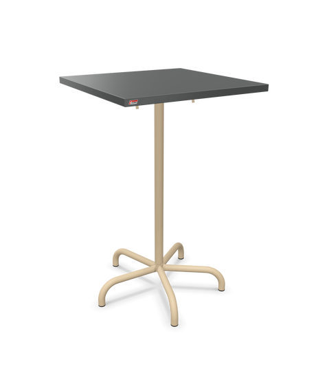Schaffner Säntis Table haute rabattable 70x70cm h:110cm