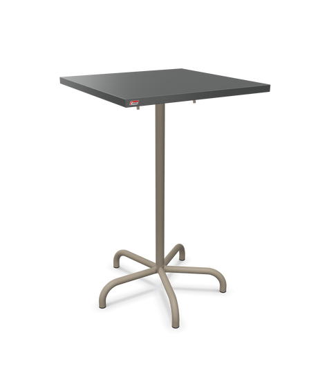 Schaffner Säntis Table haute rabattable 70x70cm h:110cm