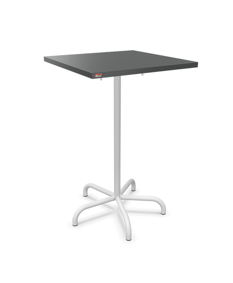 Schaffner Säntis Table haute rabattable 70x70cm h:110cm