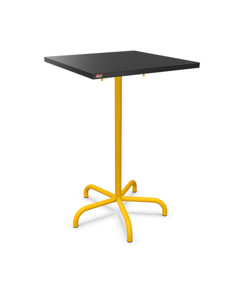 Schaffner Säntis Table haute rabattable 70x70cm h:110cm